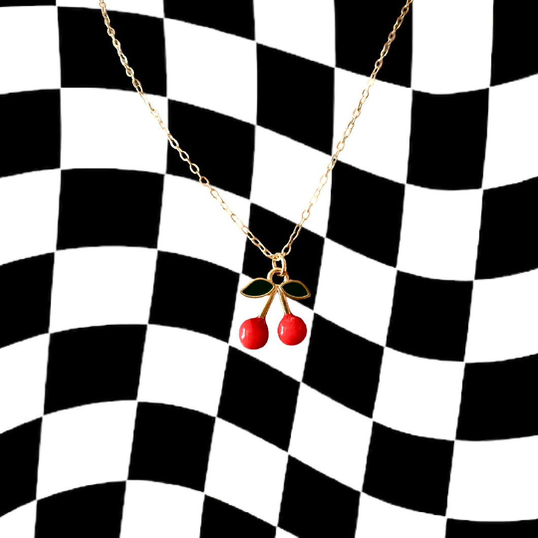 Sweet Cherry Necklace