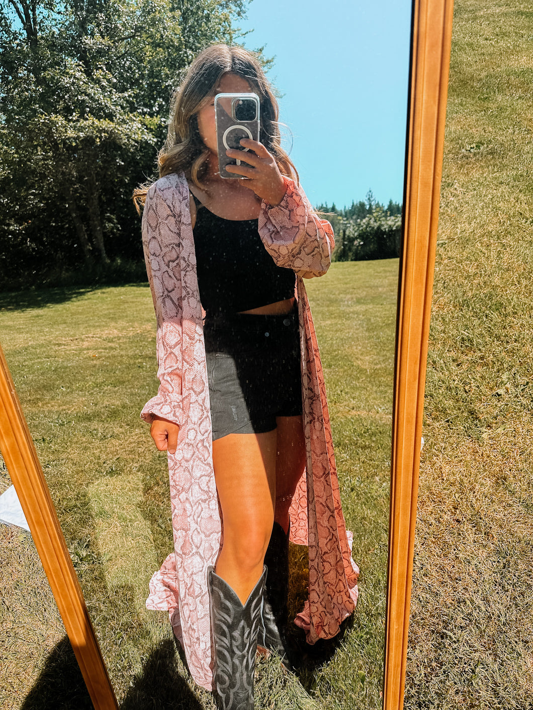 The Posh Pink Duster (XS-L)