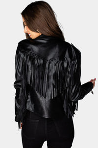 Hearts on Fire Faux Leather Jacket (S-L)