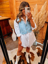 Load image into Gallery viewer, The Howdy Cropped Vest (S-L)