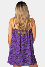 Load image into Gallery viewer, Purple Haze Mini Swing Dress