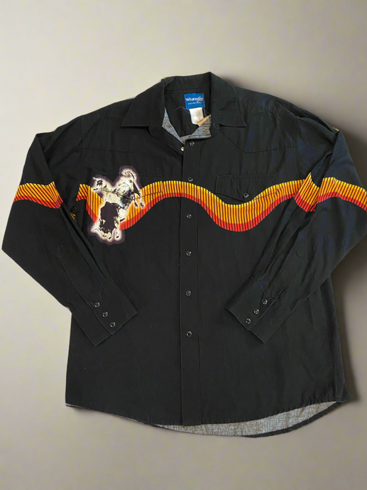 Broncing Bull Vintage Pearl Snap (L)