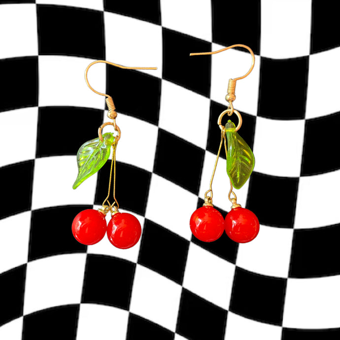 Cherry Bomb Earrings