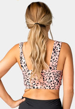 Load image into Gallery viewer, Leopard Sports Bra (S-L)