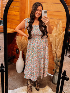 The Wildflower Midi Dress (1XL-3XL)