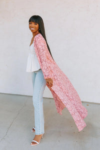 The Posh Pink Duster (XS-L)