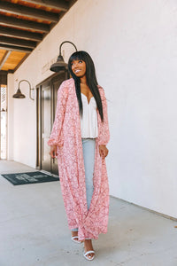 The Posh Pink Duster (XS-L)