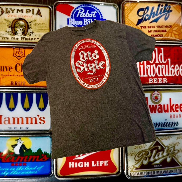 Old Style Tee (L)  Only $6.00 with 70% off