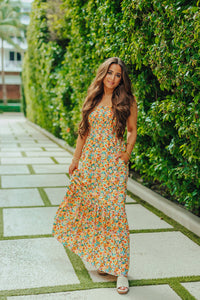 Secret Garden Maxi Dress (XS-L)