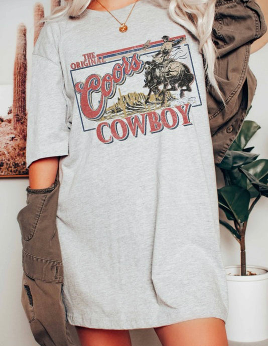 Coors Cowboy Oversized Tee (XL-3XL)