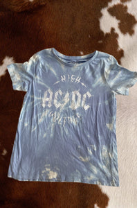 AC/DC High Voltage Blue Tee