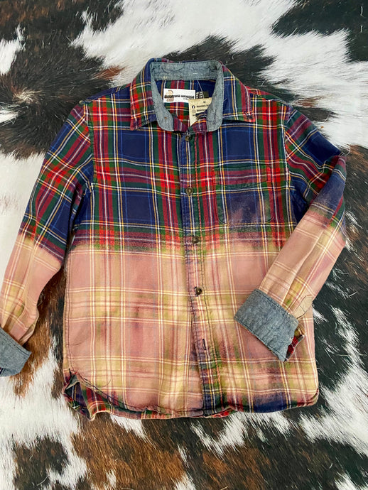 Ranch Hand Flannel (8-9)  Only $4.50 with 70% off